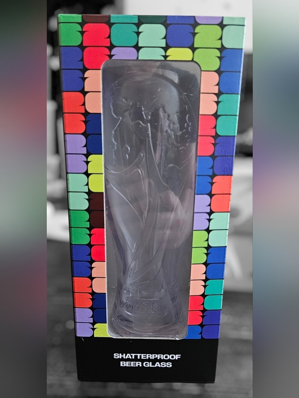 FIFA Beer Glass World Cup Trophy - Black